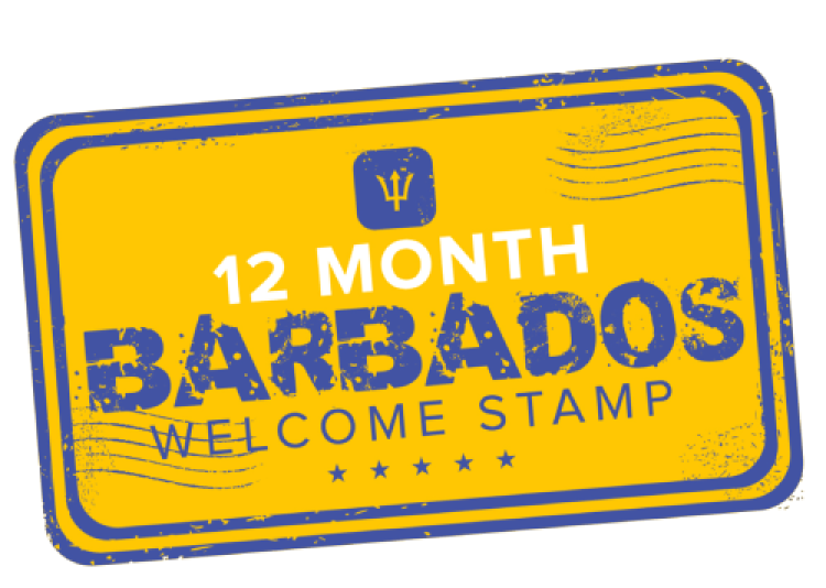 Barbados Welcome Stamp