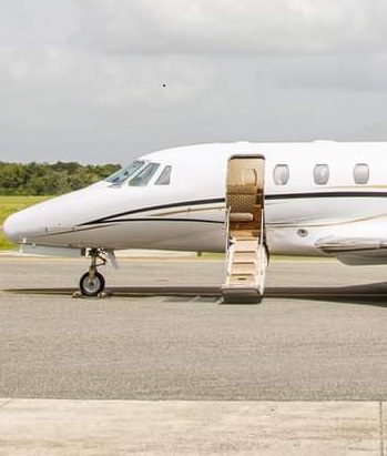 Caribbean Mid-size jet